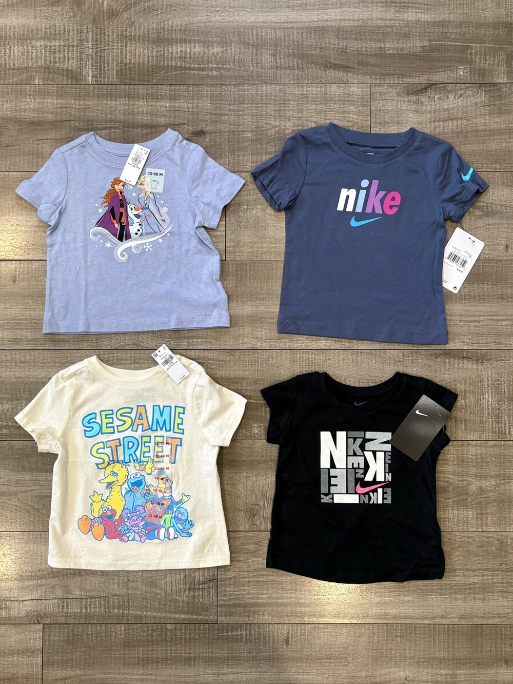Girls 4-piece shirt bundle